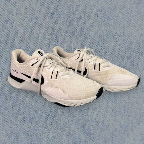 Nike Renew Retaliation TR 3 White Men’s Training Shoes - Size 9.5 - Picture 1 of 6